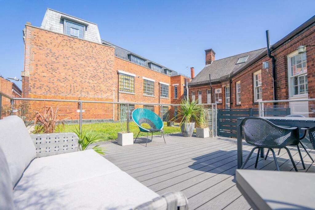 Chic City Centre Penthouse Leicester Exterior foto